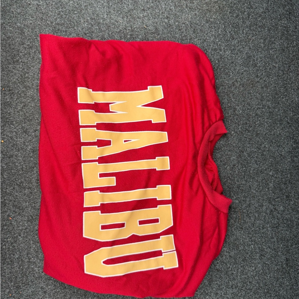 Red Malibu Graphic Sweatshirt